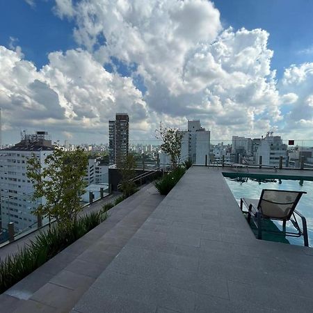 Loft De Luxo Com Varanda E Entrada Ao St Marche Jardins Apartment São Paulo Luaran gambar